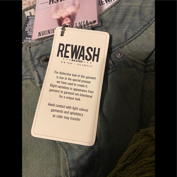 Rewash Brand Vintage Reunion Womens Jeans - Picture 5 of 6